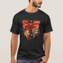Search for red christmas bow tshirts Coquette