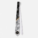 Search for white marble ties Black and white