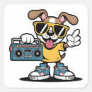 Search for cool dog stickers Retro