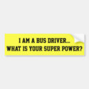 Search for bus bumper stickers School bus driver