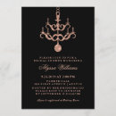Search for chandelier bridal shower invitations Pink