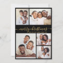 Search for black christmas cards Merry
