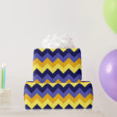 Search for blue gold wrapping paper Striped