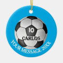 Search for soccer ball christmas tree decorations Team number