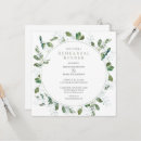 Search for green rehearsal dinner invitations Chic