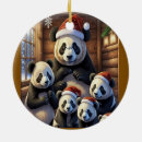 Search for panda bear christmas tree decorations Pandas