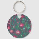 Search for abstract rose key rings Red