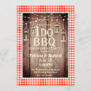 Search for i do bbq shower invitations Red gingham