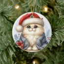 Search for kitty christmas tree decorations Pets