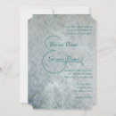 Search for grunge wedding invitations Damask