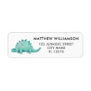 Search for cute dinosaur return address labels Boys