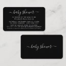 Search for black and white baby shower invitations Simple