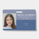Search for purple id badges Minimalist