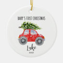 Search for first car christmas tree decorations Boy