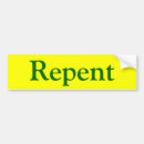 Search for repent bumper stickers Salvation