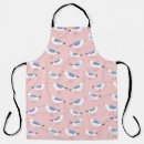 Search for cute patterns aprons Blue