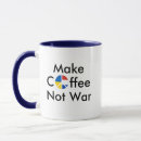 Search for peace war mugs Funny