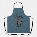 Search for funny holiday aprons Snow