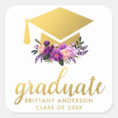 Search for purple graduation stickers University