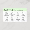 Search for tips for business cards Care instructions