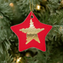Search for red and gold christmas tree decorations Classic
