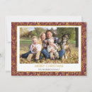 Search for red and gold christmas cards Foil