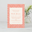 Search for orange flowers invitations Chic