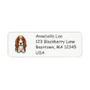 Search for hunting dogs return address labels Puppy