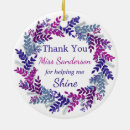 Search for appreciation christmas tree decorations Thank you teacher