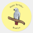 Search for parrot cartoon stickers Bird