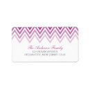 Search for purple ombre return address labels Gradient