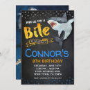 Search for chalkboard pool party invitations Shark