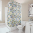 Search for cobalt blue shower curtains Blue and white
