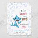 Search for baby shark invitations Blue