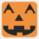 Search for jack o lantern face stickers Orange