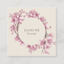 Search for wreath business cards Elegant