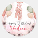 Search for ballet slipper stickers For kids
