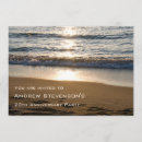 Search for beach anniversary party invitations Water