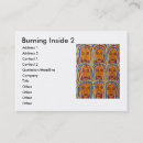 Search for burning business cards Abstract