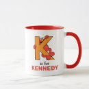 Search for alphabet k mugs Kids