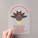 Search for cartoon turkey invitations Turkeys