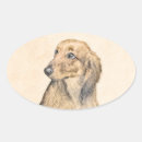 Search for long haired dachshund stickers Doxie
