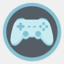 Search for video games stickers Level up birthday