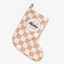Search for peach christmas stockings Retro