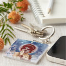 Search for day of the dead key rings Sugar skull