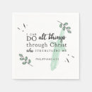 Search for religious napkins Verse