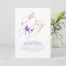 Search for purple and gold baby shower invitations Mother to be