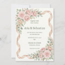Search for lavender butterfly wedding invitations Wisteria
