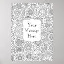 Search for adult coloring posters Color your own