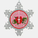 Search for catholic saints christmas tree decorations Church